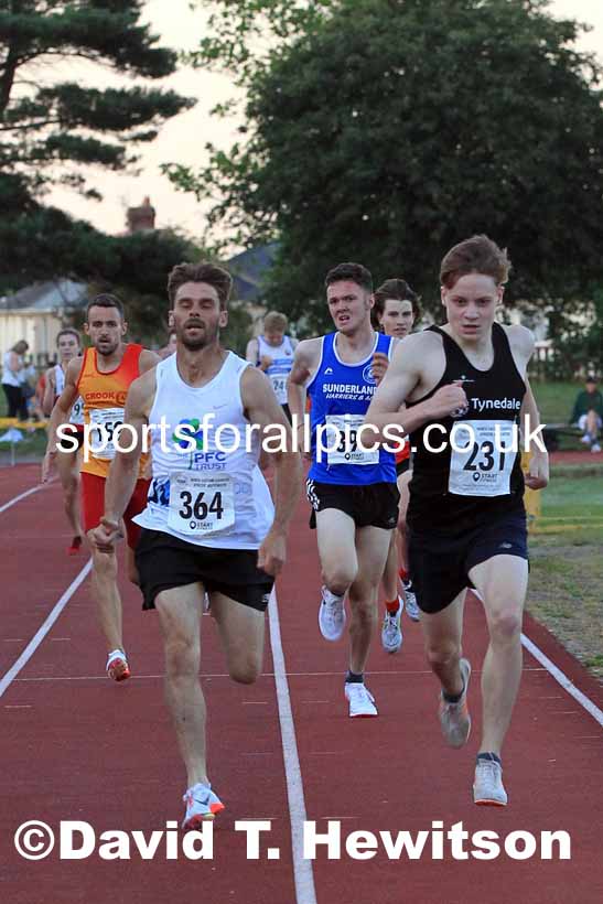 800 metres, 2022 NEGP Monkton No. 6, Wednesday, Aug. 10th. Photo: David T. Hewitson/Sports for All Pics